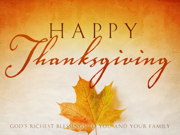 Happy Thanksgiving
