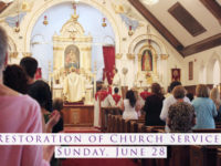 Restoration of Church Services
